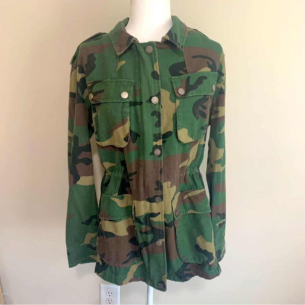 VICI Exclusive X Fate Camo Print Utility Parka Jacket Coat - Picture 1 of 16